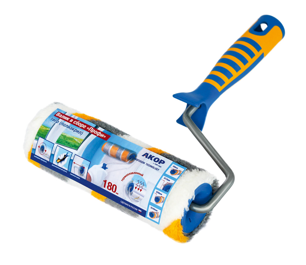 Валик ПРОФИ 180 Тигр Полиакрил АКОР (30)