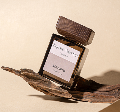 Аромодиффузер 200 мл Square Wooden