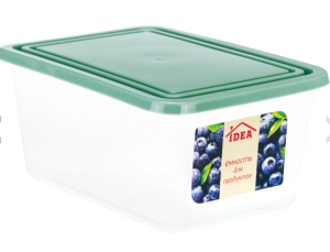 Емкость для продуктов прямоугольная 0,8л (40) М1451МП