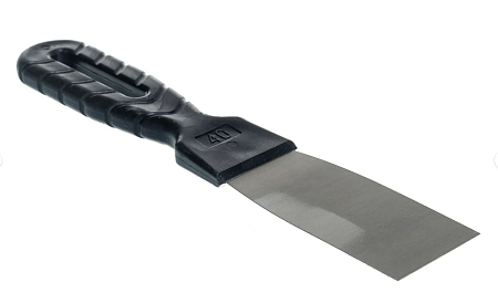 шпатель стальной ЗУБР 40 мм, пластиковая ручка (10052-04)