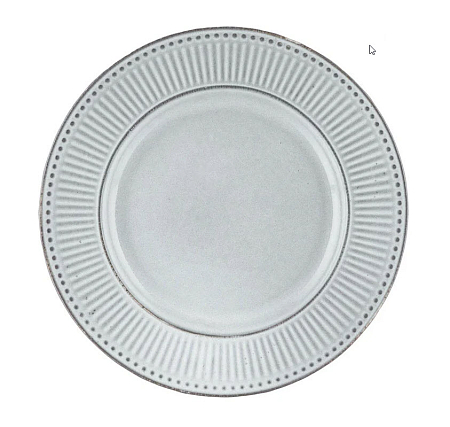 Десертная  тарелка, арт.MG003-8(серая)