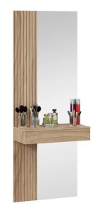 Тумба подвесная с зеркалом Порто ТД-102.08.02 (Яблоня Беллуно) / универс ТД-100.08.02-01