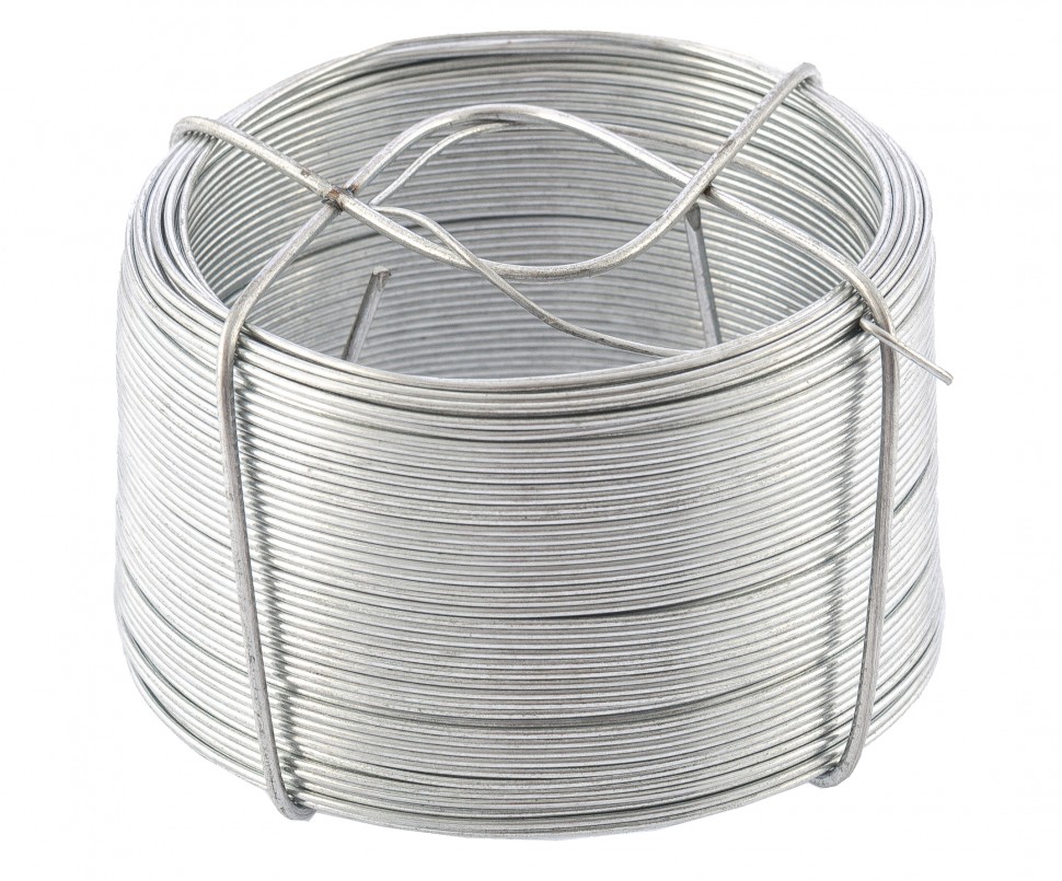 Проволока стальная Сибртех  оцинкованная 1,2мм, длина 50м// (1/40)