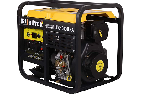 Электрогенератор дизельный LDG 10000LXА Huter