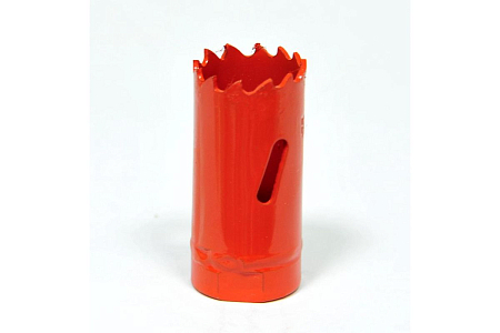 Коронка пильная,Bi-Metal,ф25мм,соединение коронки 1/2",глубина сверления 39мм(400)