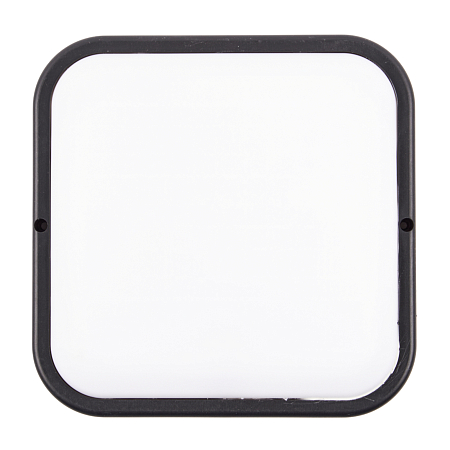 Светильник светодиодный влагозащ. Квадрат. ULW-Q229 24W/4000K IP65 BLACK 190×190×37мм