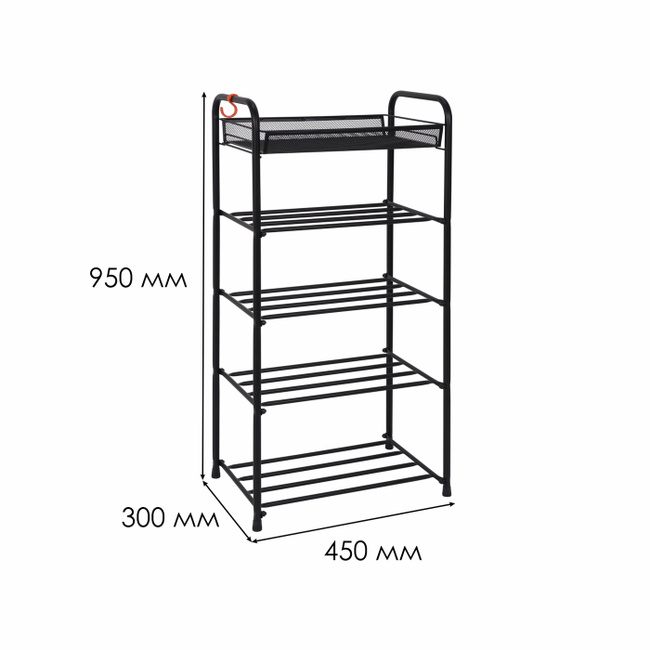 Подставка для обуви "Альфа 15" Коричневый