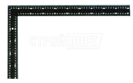 Угольник"888" металлический стальной 50*30см (12)