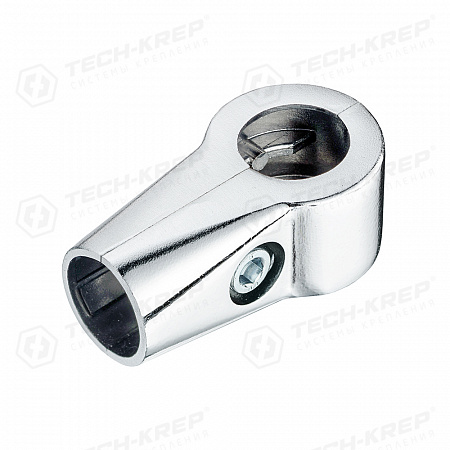 Соединитель 2-х труб Т-образно усилен. Tech-Krep, хром (1 шт) (10)