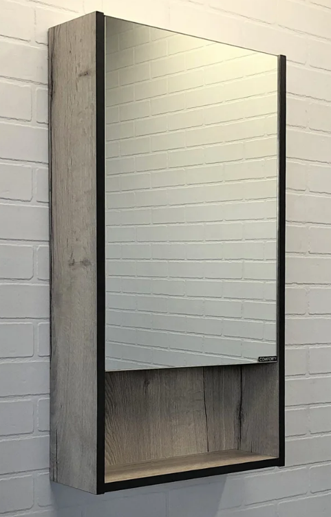 Зеркало-шкаф "Вена-45" дуб дымчатый COMFORTY (1)