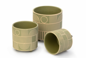 Кашпо "Габзия" 1,25л керам. (18) И8960