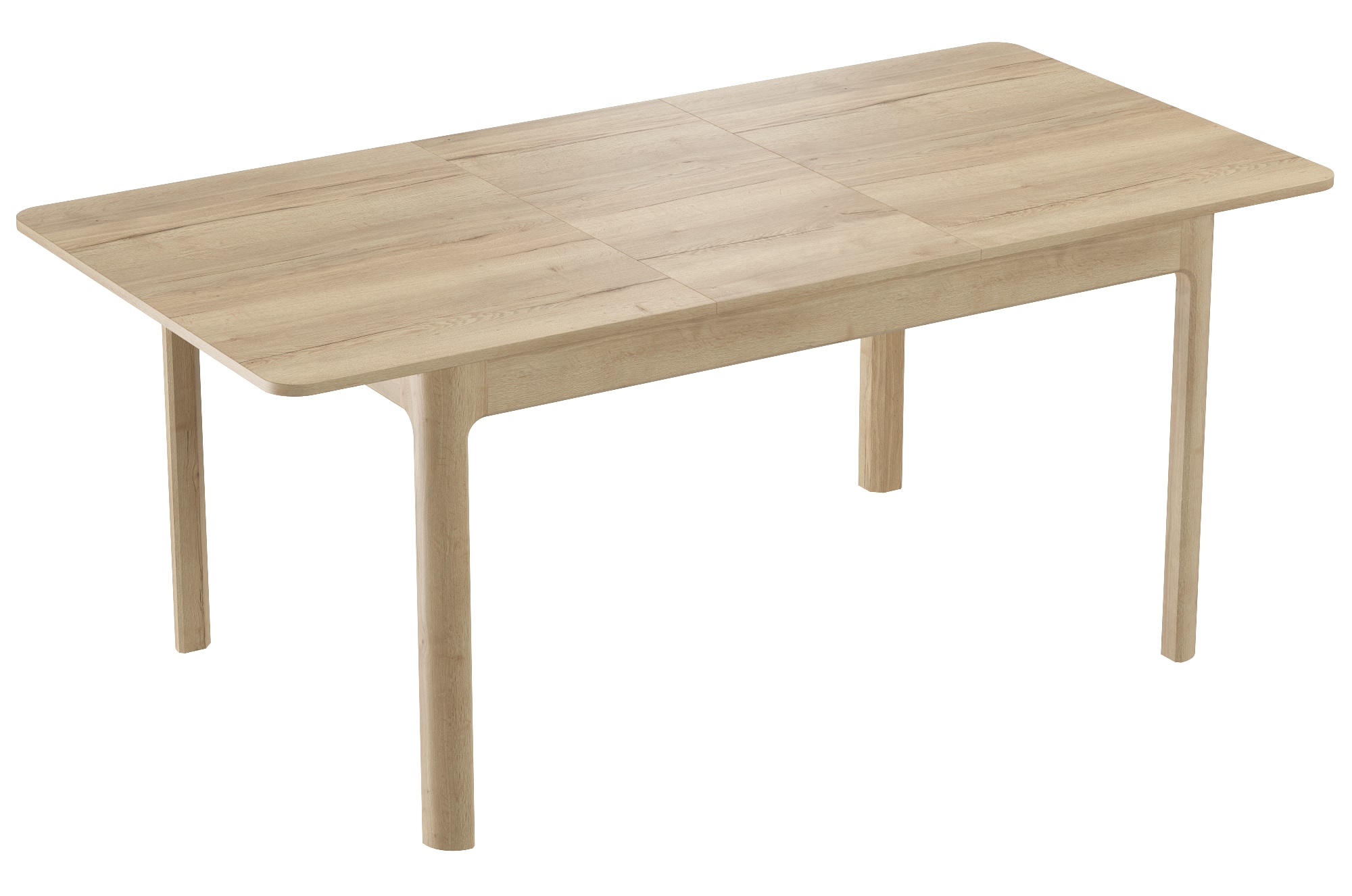 Стол Аполло дуб натуральный/дуб натуральный