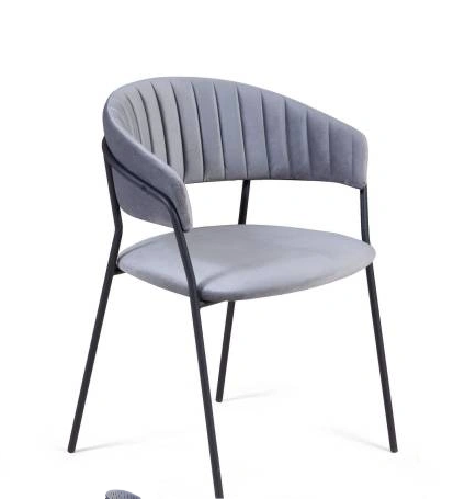 Стул "Kelly"(Келли), (Barkhat 26,Barkhat 26,Barkhat 26,3,Основание, цвет черный муар)