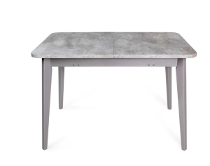 Стол Бриз-2 1100(390)*740 0450 Альпийский шифер, подстолье 4H-3 серый***