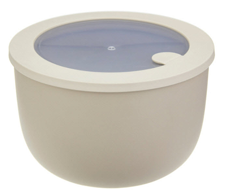 Миска д/СВЧ 2,1л с/кр "Нео" герметич. Латте (12) М1326
