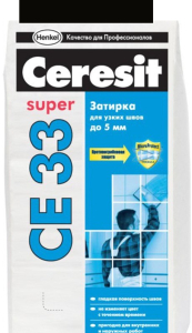 Затирка Ceresit CE 33 2кг Графит (12)