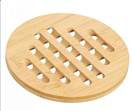 Подставка п/горячее бамбук 150*10мм №8