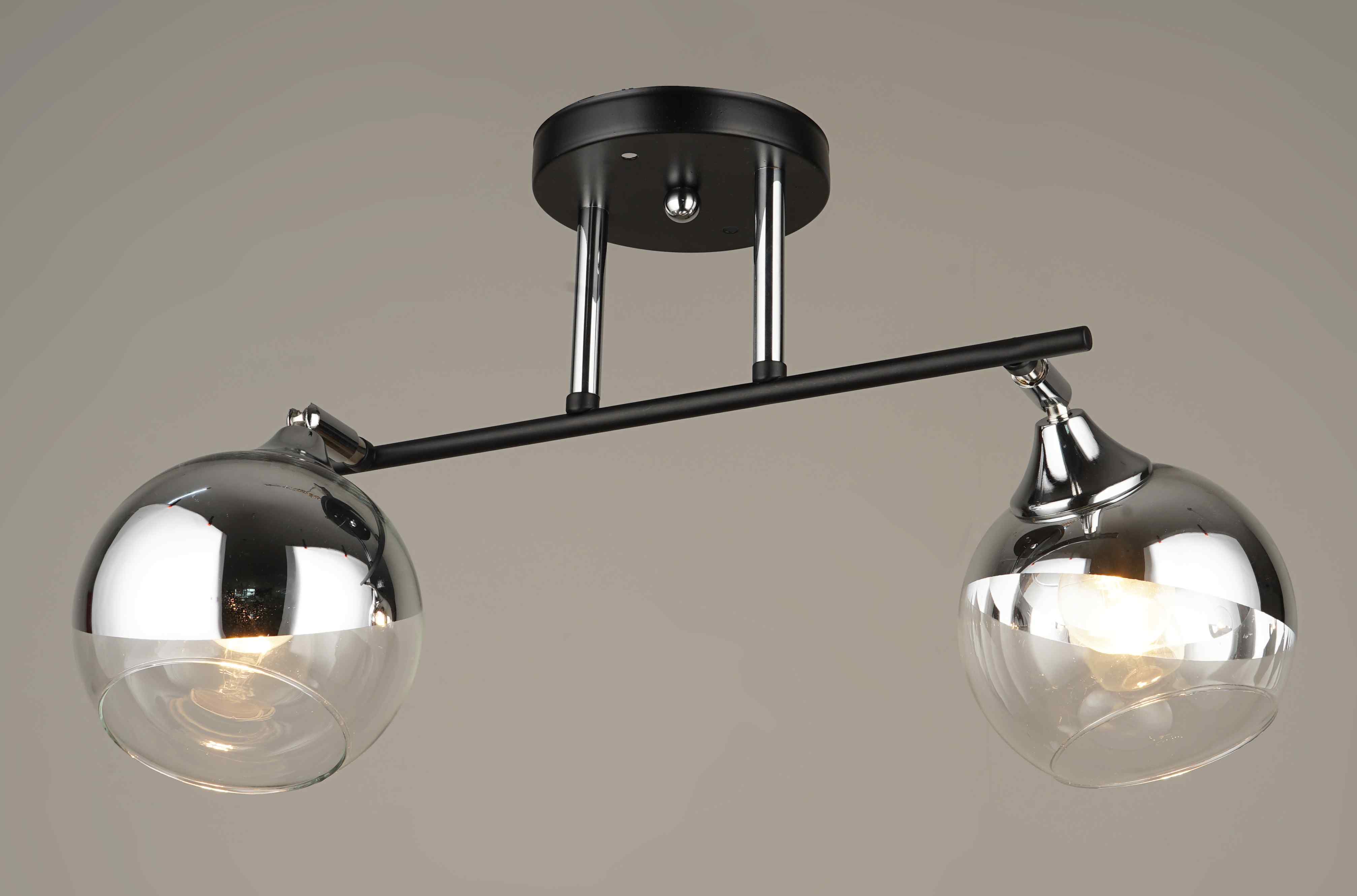 Светильник потолочный 4104/2 BK+CR (6)