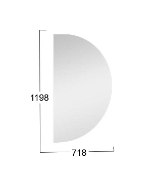 Зеркало навесное Порто Тип 4 ТД-100.06.01(4)