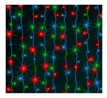 Гирлянда Занавес 500 мульти LED. 2,4х1,5 м 25 (6)