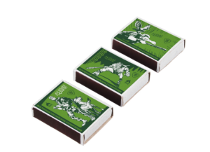 Спички бытовые, БЛОК 10 коробков 7,5х6,5х5,1см, осина, картон, зажигательная масса. (100)