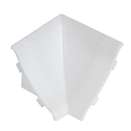 Угол для плинтуса внутренний LP Белый (50,83,125,135)