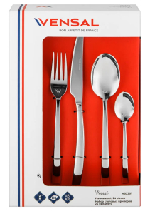 Набор столовых приборов 24 предмета, 2301VS,  нерж. сталь 18/0