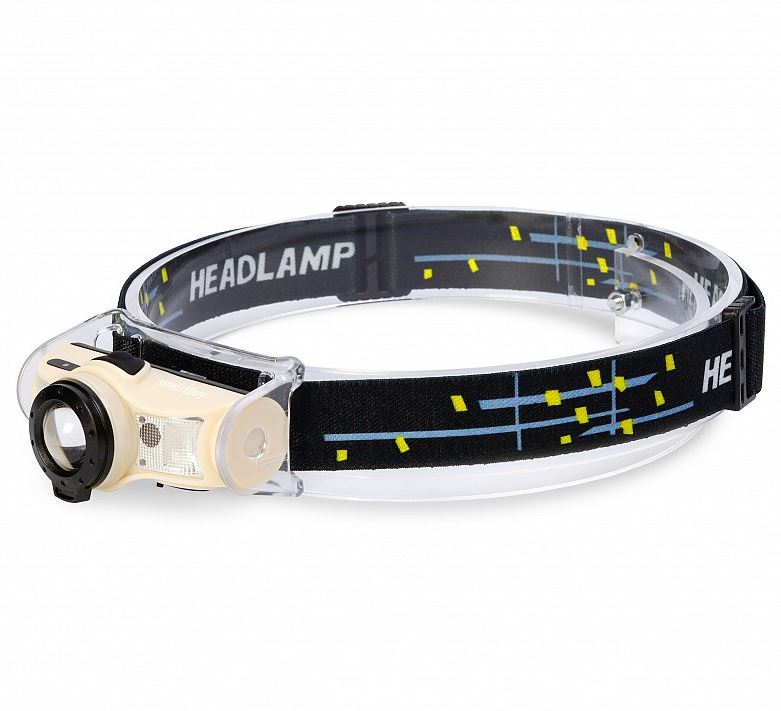 Аккумуляторный налобный фонарь с сенсорным управлением (SBF-HL033)/120(_100_)