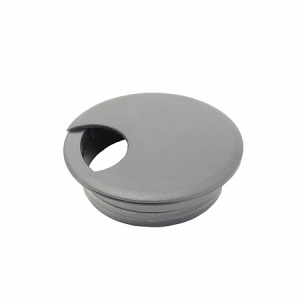 Розетка для компьютер. стола, серая (1 шт) - пакет (10)