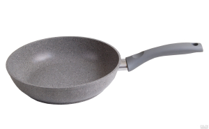 Сковорода 260/60мм Мраморная А/П светлый мрамор (5) смс262а