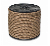 Веревка джутовая д 6 мм, 400 м (катушка)