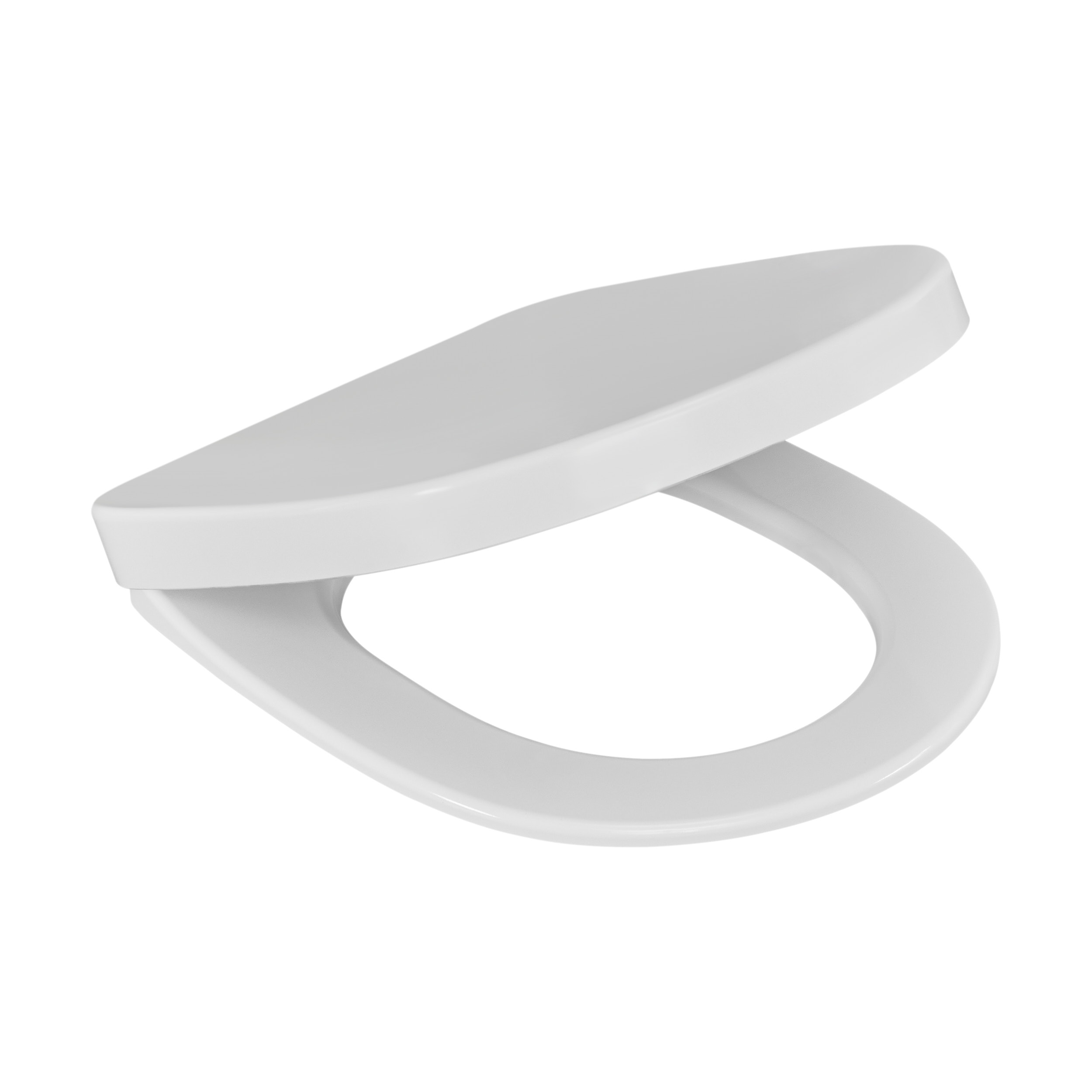 Сиденье для унитаза ROCA DEBBA ROUND (микролифт, быстросъемное, дюропласт, белый)