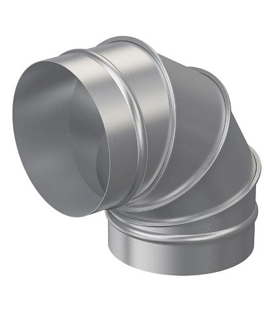 Отвод OTG D100 90° оцинк.сталь ERA PRO (20)