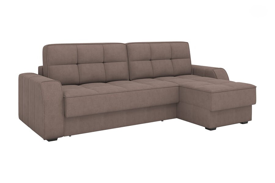 Диван Кембридж (22) Угол НПБ Bison Tan