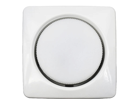 Светильник точный белый квадрат объемный GCL-GX53-H38-W (50)