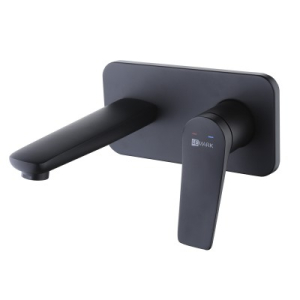 Смеситель для умывальника встраиваемый, черный "BRONX" (_4_)