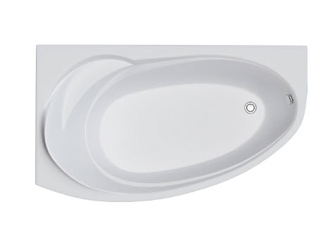 Ванна акриловая JULIANNA 160*95 L (ванна+карка+экран)