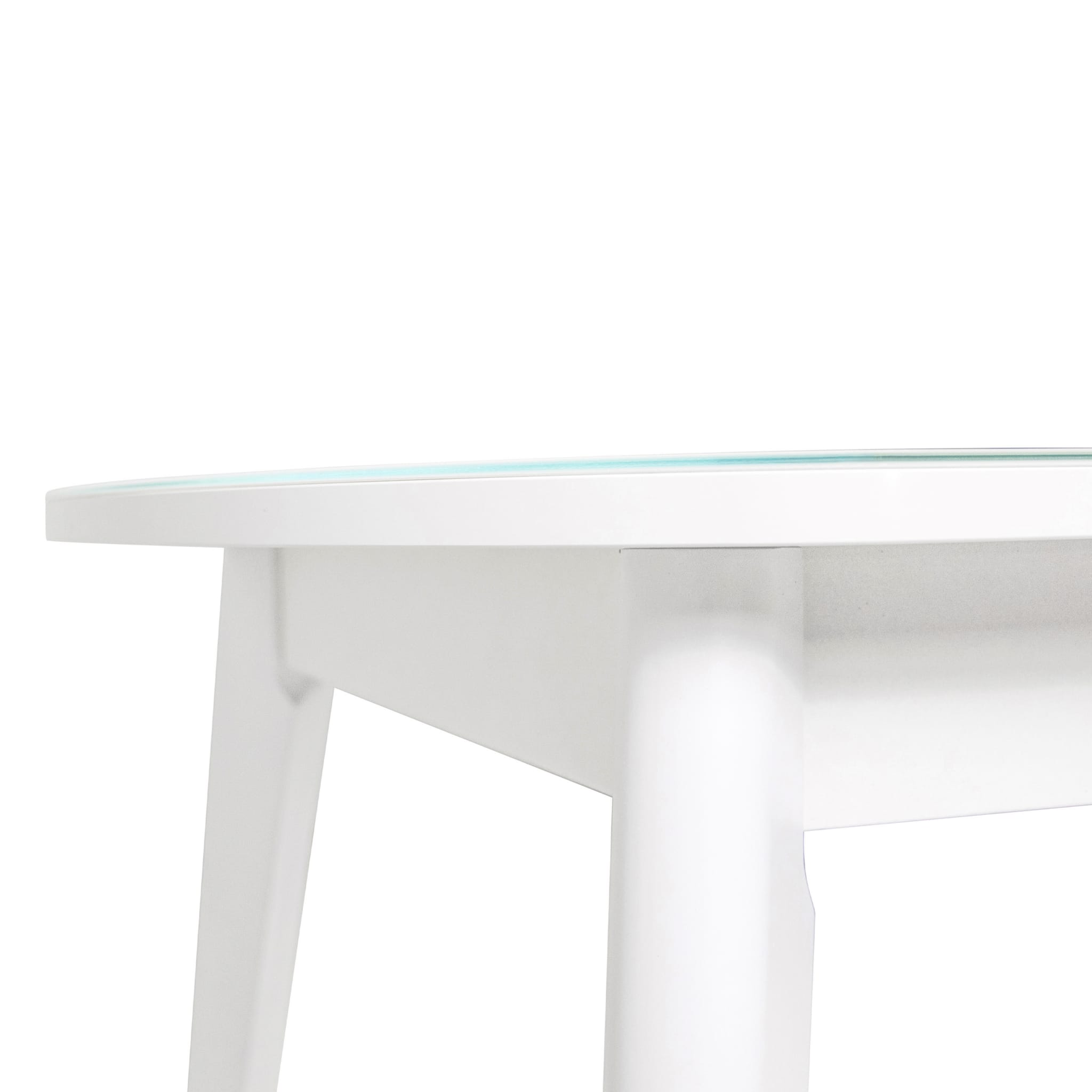 Стол Кристалл -2 1100(390)700 белый 4H-12/5 белый