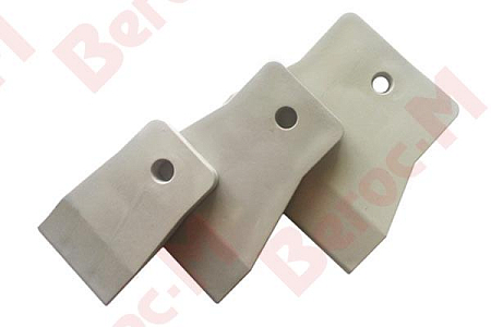 Шпатель резиновый белый 150мм (5)