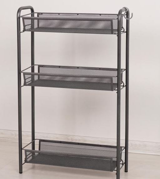 Этажерка "Ладья 2 К" (Серый/Графит)