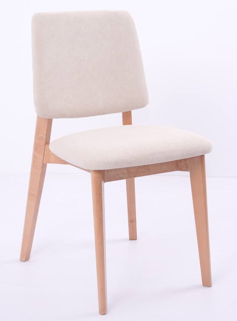Стул Сантьяго-2 (Цвет Бук, Ткань Эрика 2 беж)