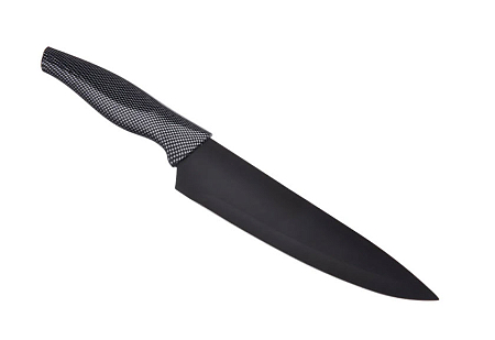 Нож кухонный шеф 17,5см,Карбон SATOSHI  нерж.сталь с антиналипающим покрытием