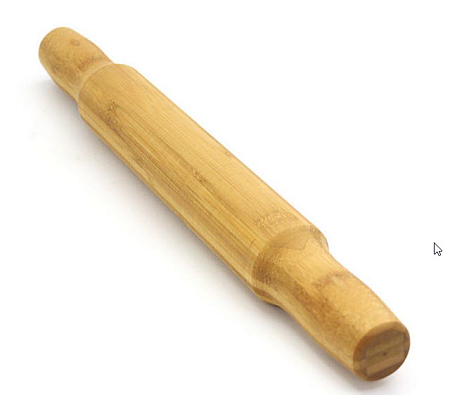 Скалка 40*5см бамбук №2