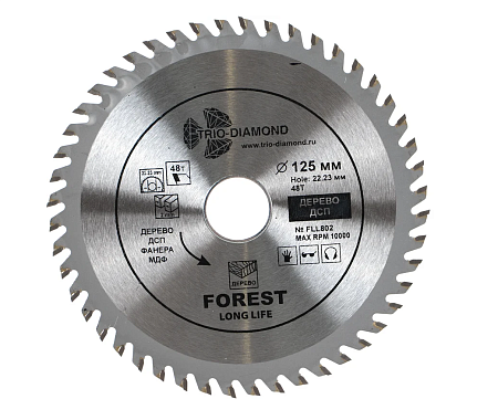 Диск пильный 125*22,23*48Т FLL802