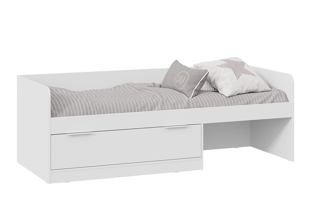 Кровать комбинированная (800) Тип 1 Марли (Белый)
