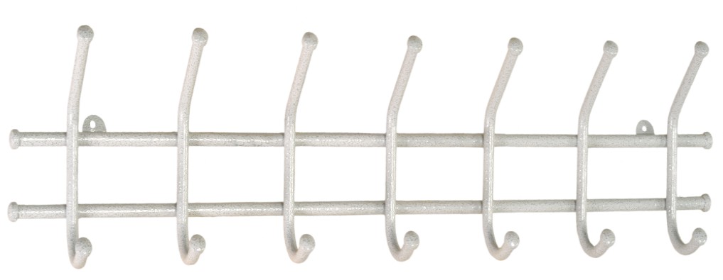 Вешалка "Норма 7", цвет белый