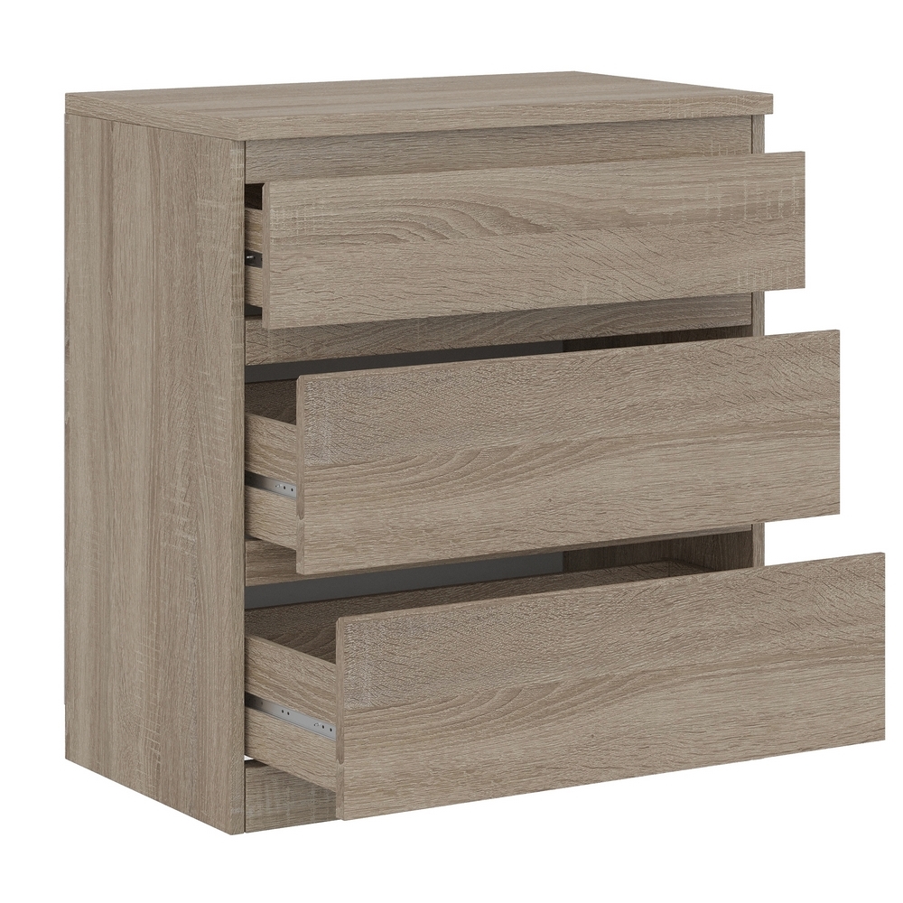 Комод КАСТОР 3 ящика RU сонома