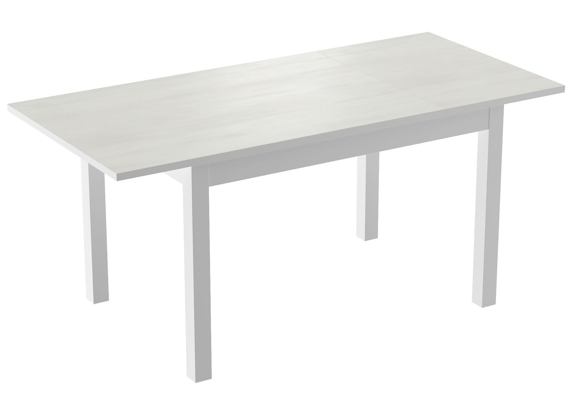 Стол Барон-5Д северное дерево/белый