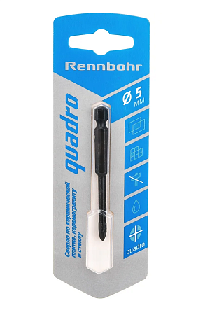 Сверло по керамике  6,0мм "RB" Quadro