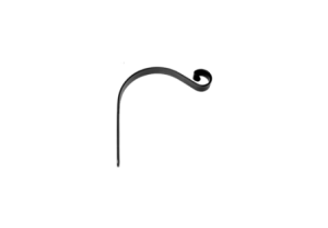 Кронштейн для кашпо Домарт мод.2 17 см (черный)